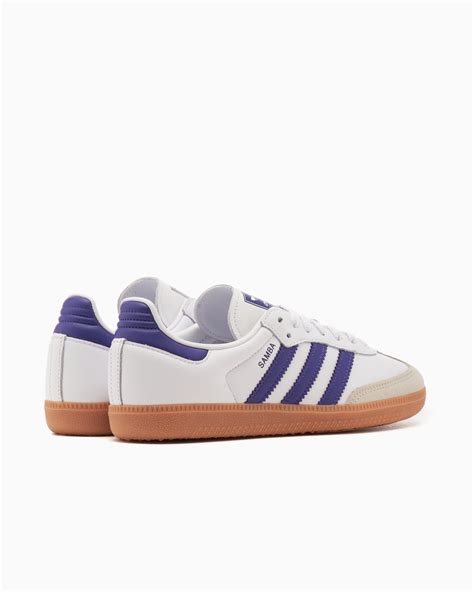 wit blauw gespikkelde adidas